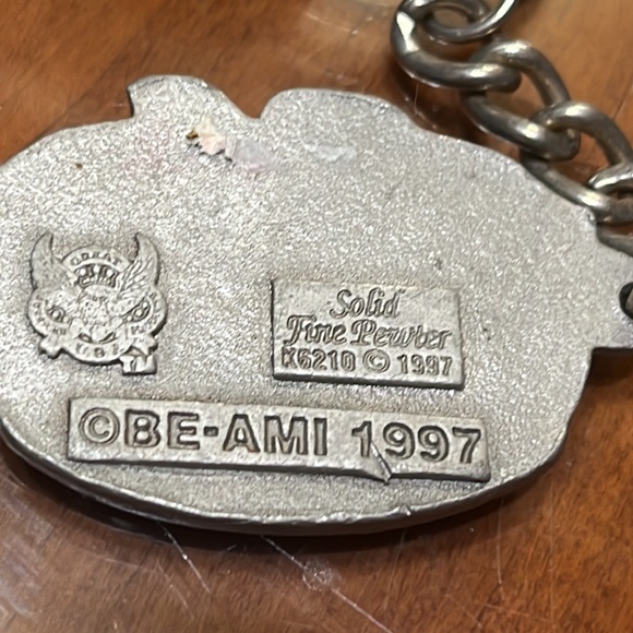 Racer key chain vintage. 1997. Number 94 Bill Elliott - Picture 2 of 4